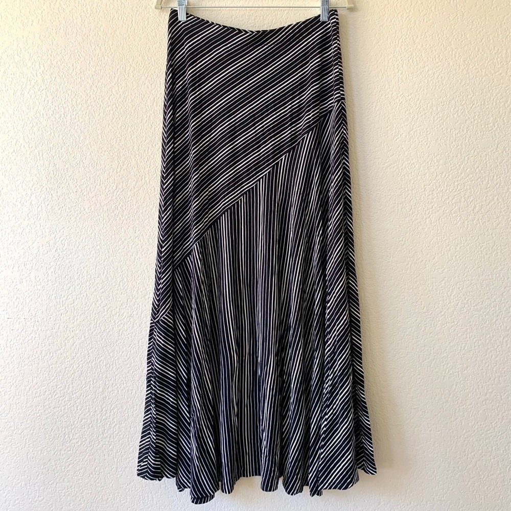 Chico’s striped maxi skirt